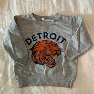 Detroit Tiger Crewneck Sweatshirt